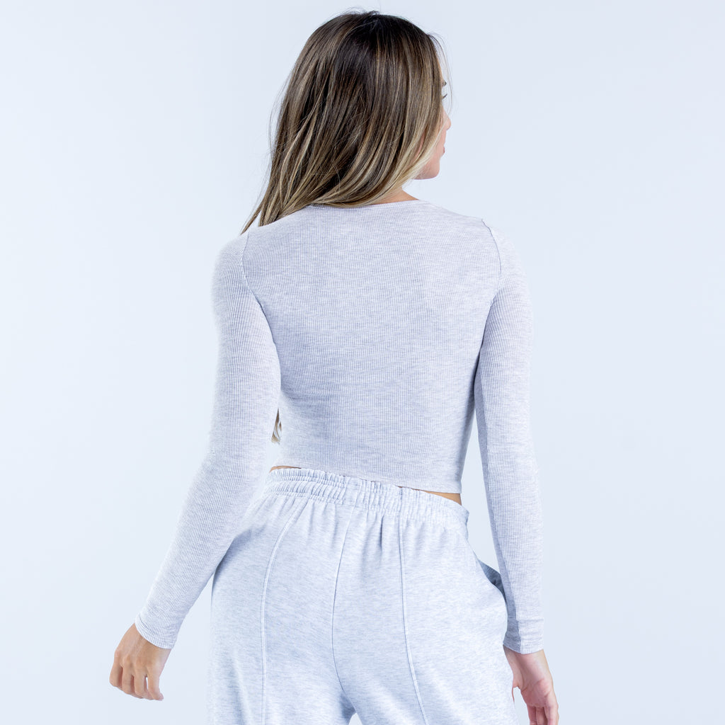 Revive Long Sleeve Ribbed Top
