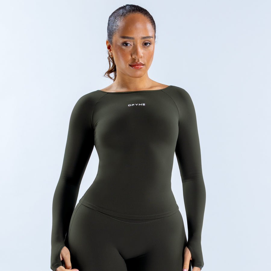 Origin Long Sleeve Scoop Neck Top
