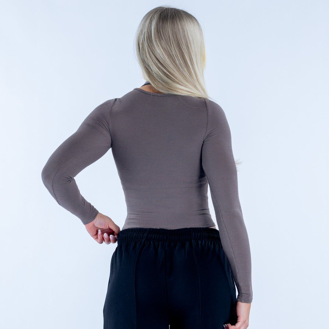 Revive Long Sleeve Ribbed Top