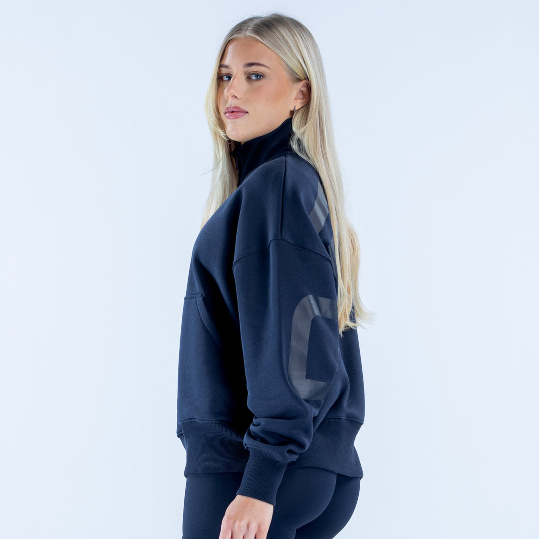 Signature Quarter Zip Sweatshirt