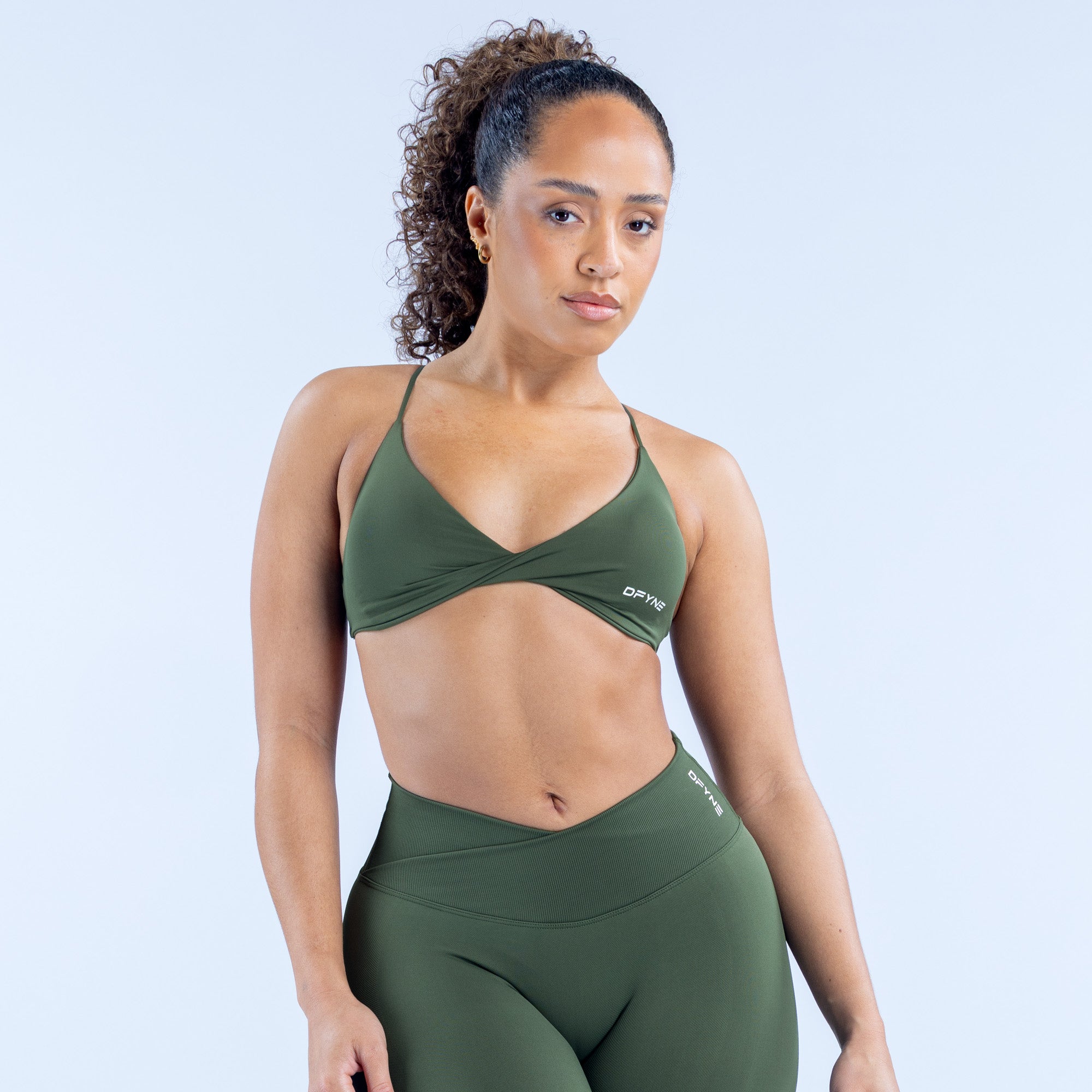 Vision Twist Front Sports Bra